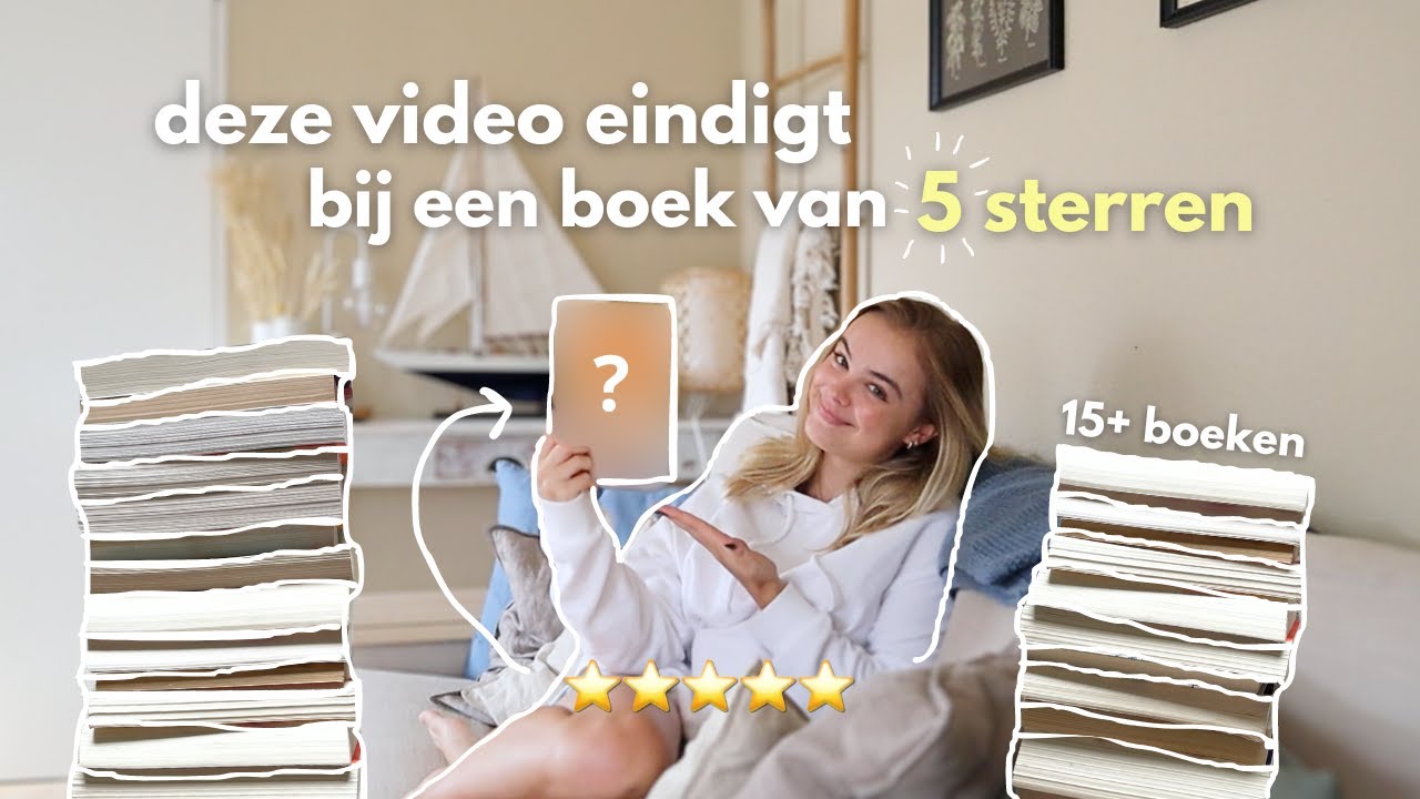 mijn zoektocht naar een boek van 5 sterren!⭐️ (spoiler vrij)