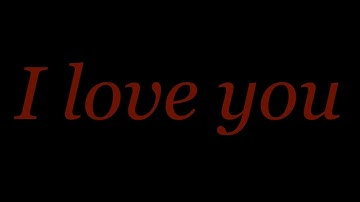 I love you | Scrolling Text LED Light Scroller Moving Word Sign Board Running Banner Screen