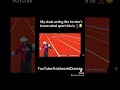 My dude forgot we was in track #trending #youtubeshorts #gaming