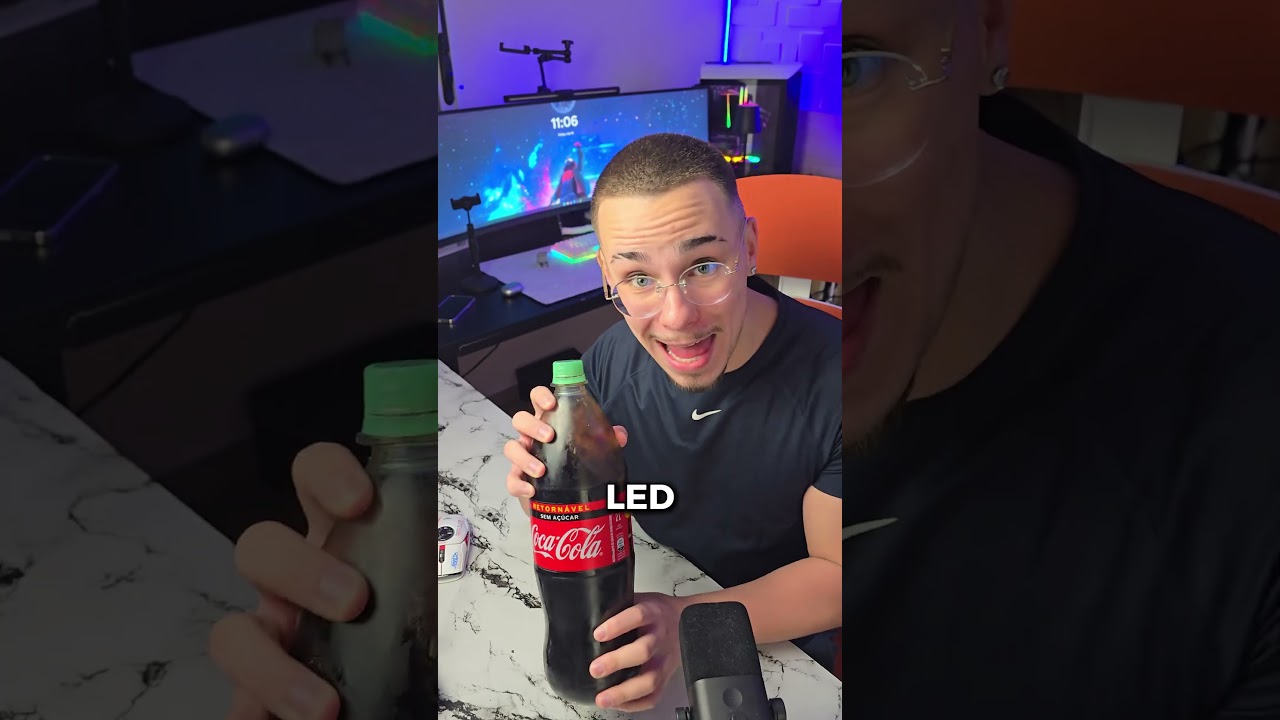 Comprei uma COCA COLA GAMER!!! 