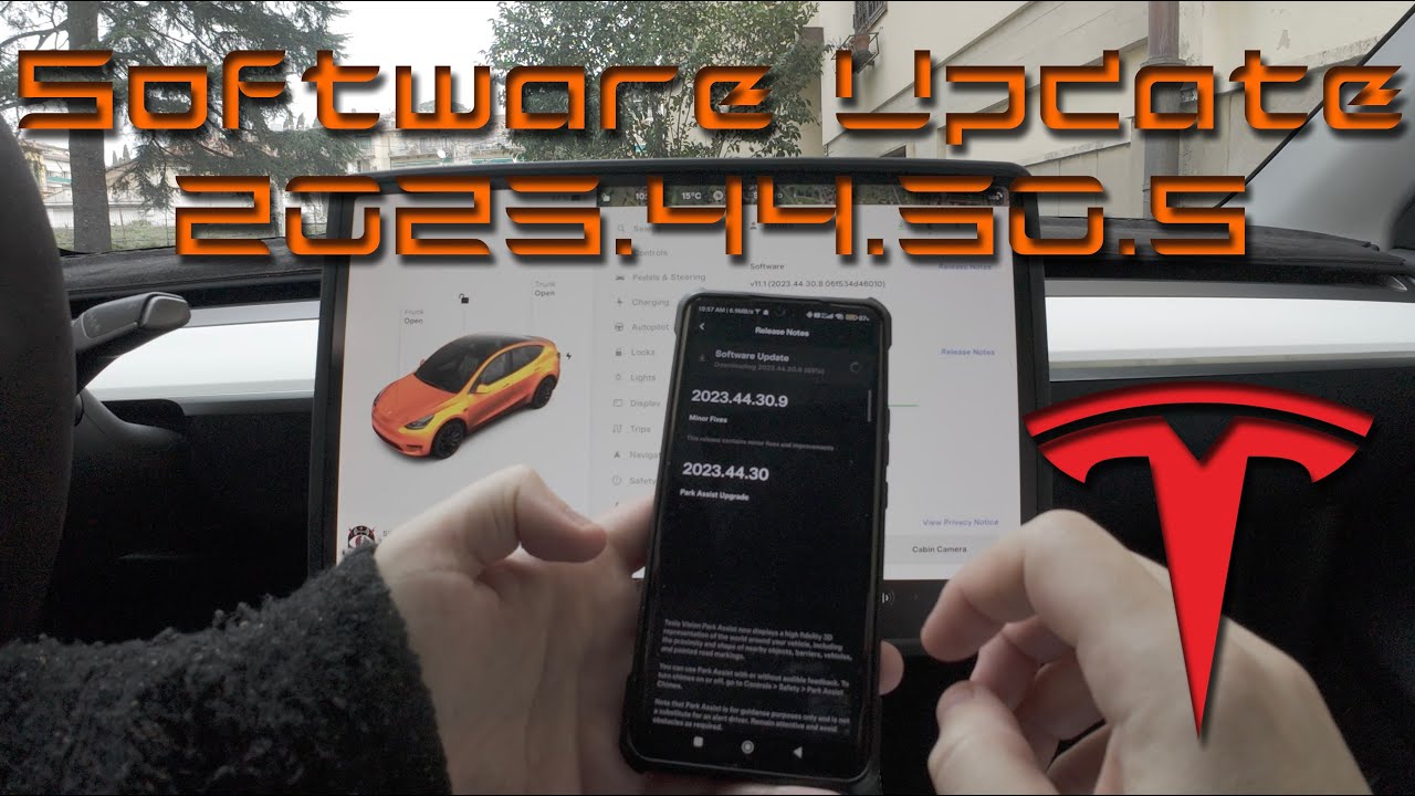Tesla Software Update 2023.44.30.9 available, BUG fixes, LAST one for ...