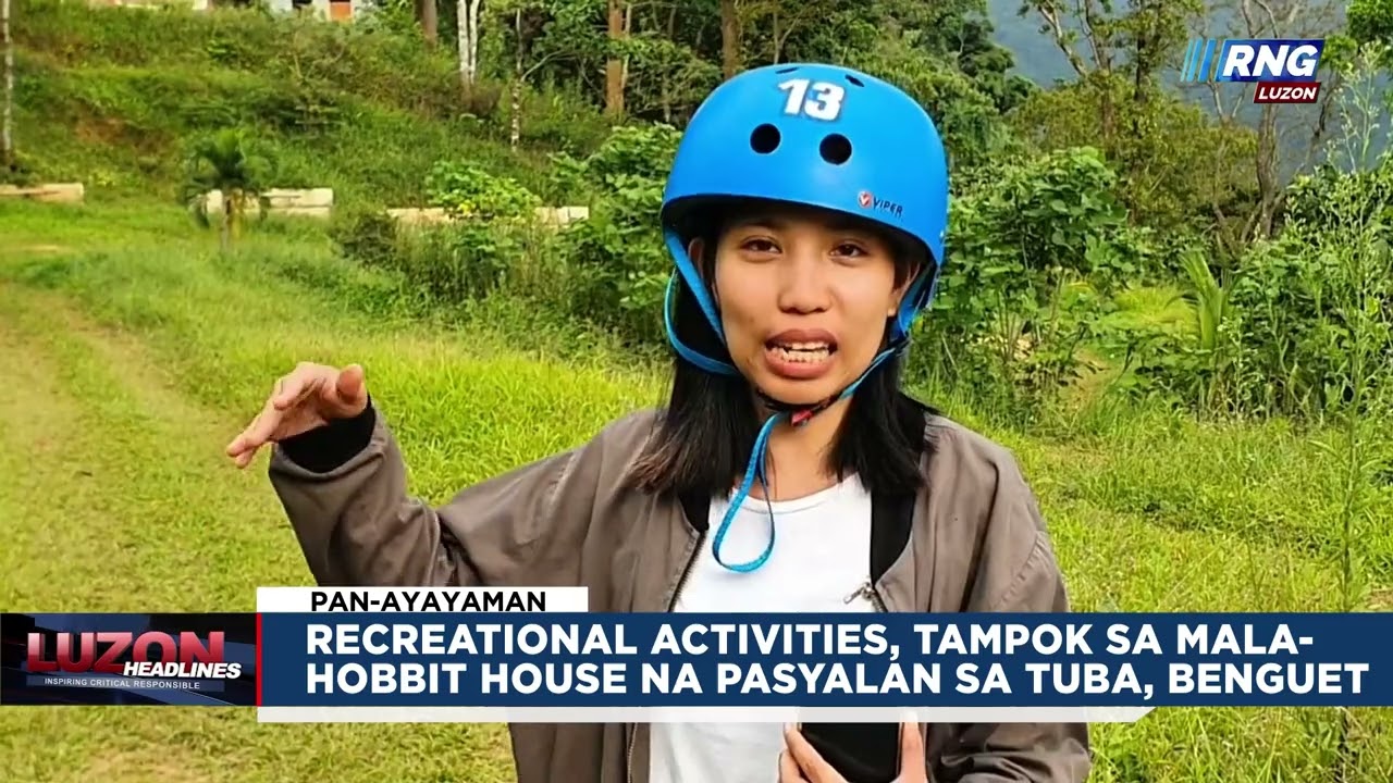 Recreational activities, tampok sa mala-Hobbit House na pasyalan sa Tuba, Benguet