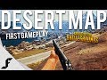 FIRST GAME ON NEW DESERT MAP - Playerunknown's Battlegrounds