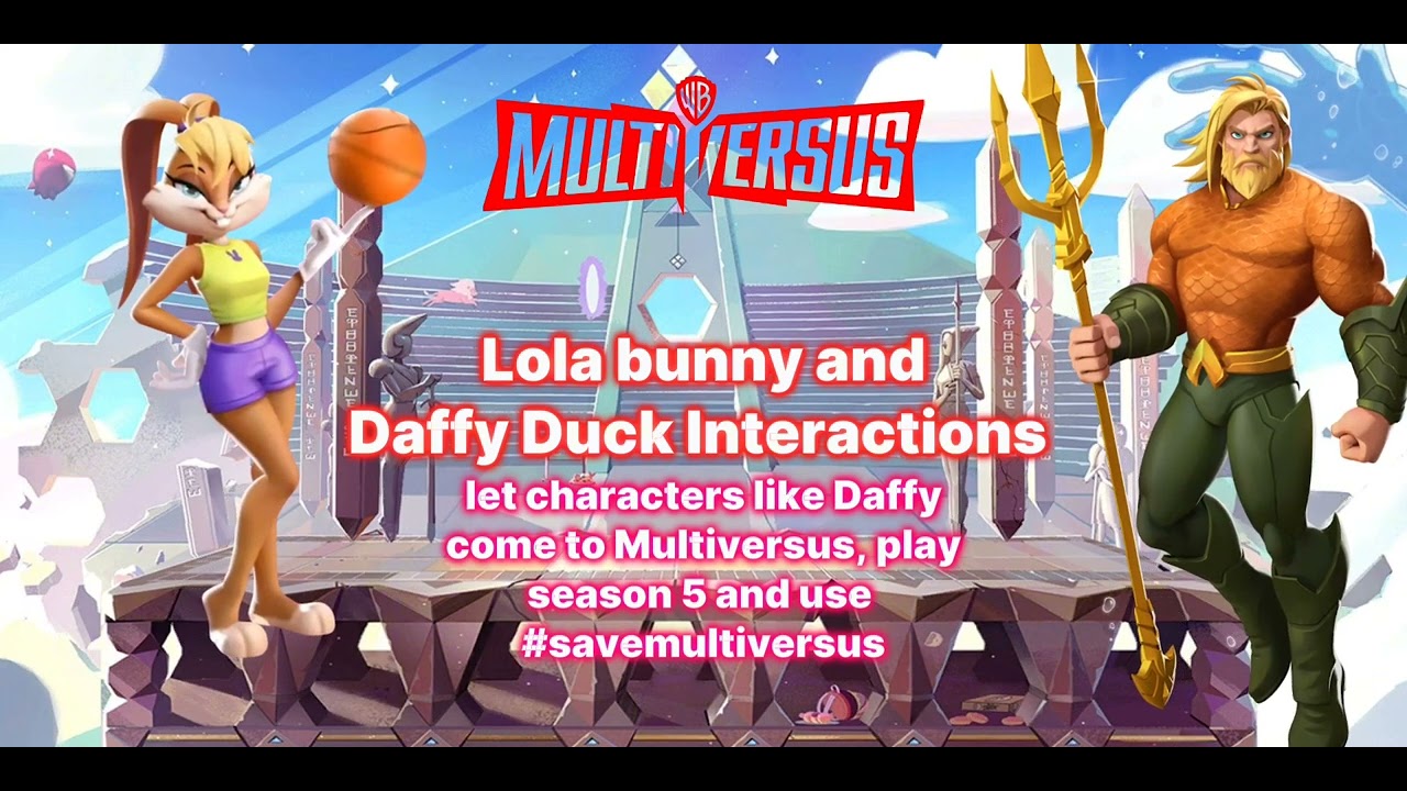 Multiversus Lola to Daffy voice lines!