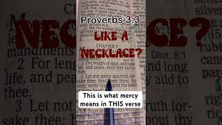 What does mercy mean? #booktok #bible #study #mercy #jesus #god