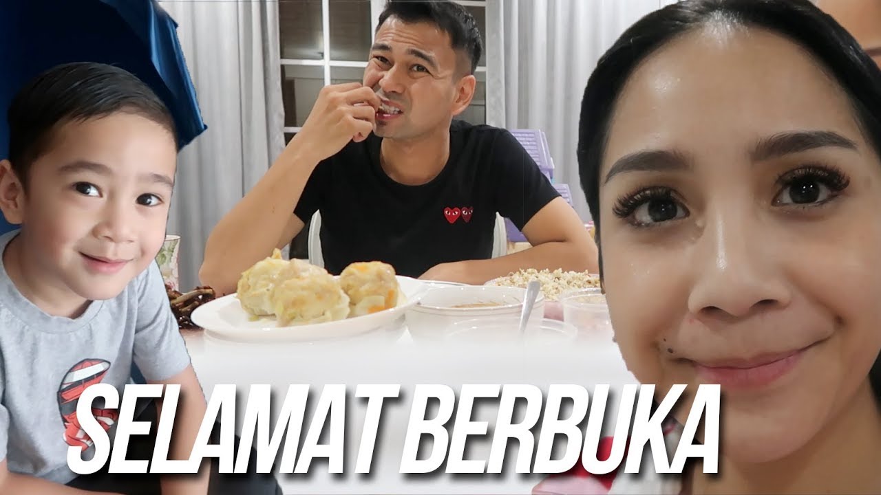 ALHAMDULILLAH BISA BUKA PUASA PERTAMA BARENG ISTRI & ANAK