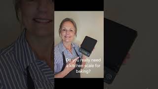 Using a digital kitchen scale.