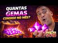💎Quantas Gemas Consigo Juntar Mesmo Sendo F2P?🤔 ⚔️HEROES VS HORDES🧟