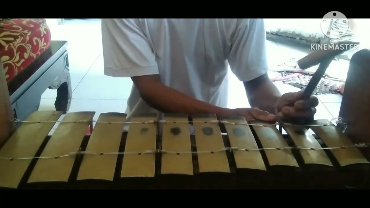 Belajar gangsa polos Rejang Dewa