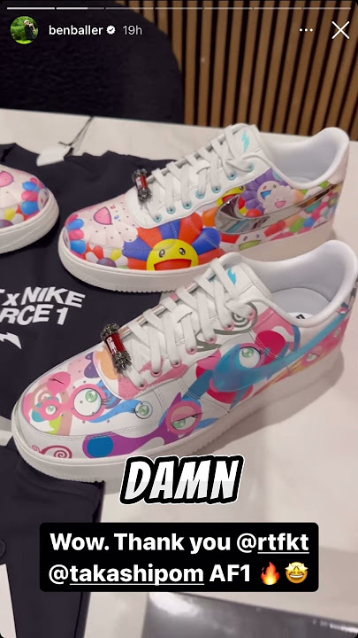 RTFKT x Takashi Murakami x Nike Air Force 1 Low Murakami Drip, Where To  Buy