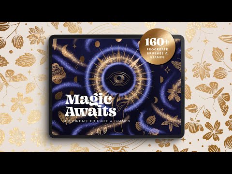 Magic Procreate Brushes & Stamps, a Brush Add-On by Pencil Twist (Thumbnail 2 of 10)