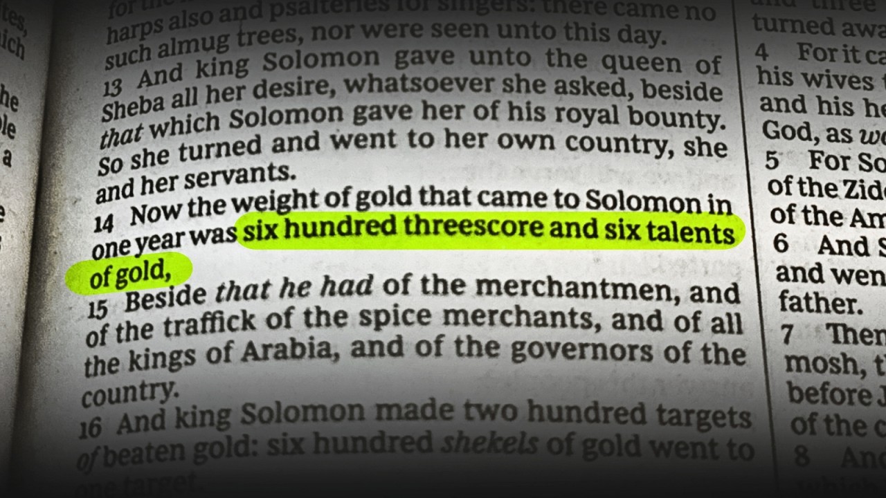 666 Didn't Begin in Revelation… It Began with SOLOMON - YouTube