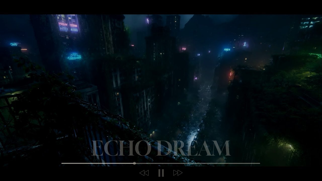 ECHO DREAM | 1 Hour Dark Futuristic Ambience - YouTube