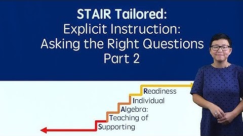 How to Ask High-Level Questions in Math - Part 2 ‖ Accessible Math ‖ K-12 Math ‖ Project STAIR