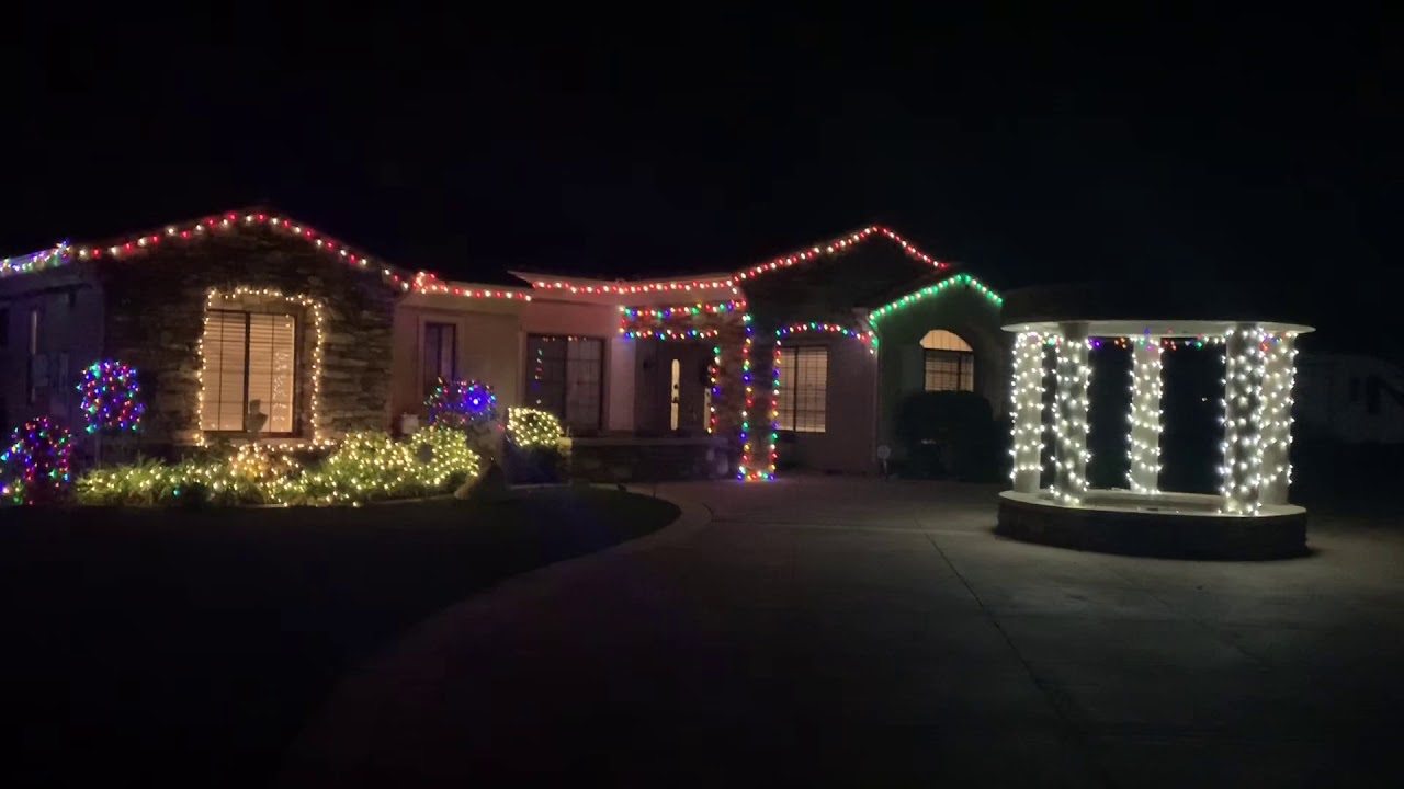 Mr. Christmas Lights and Sounds of Christmas Light Show YouTube
