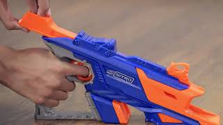 NERF Nitro - Longshot Smash Blaster - Demo Video screenshot 5