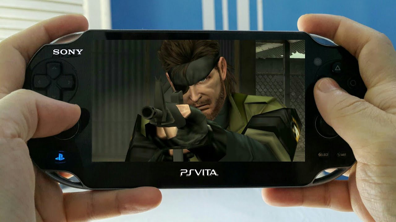 Logisk forligsmanden Påvirke PS Vita - Metal Gear Solid HD Collection Gameplay - YouTube