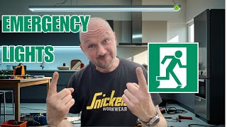 Emergency Lighting Install – Full Breakdown On-Site ⚡🚨