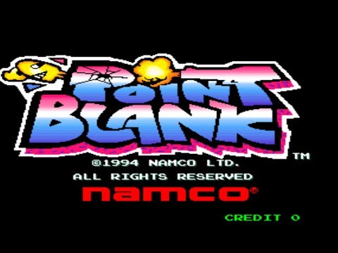 Point Blank - Classic Arcade Light Gun Game (Namco 1994) - YouTube