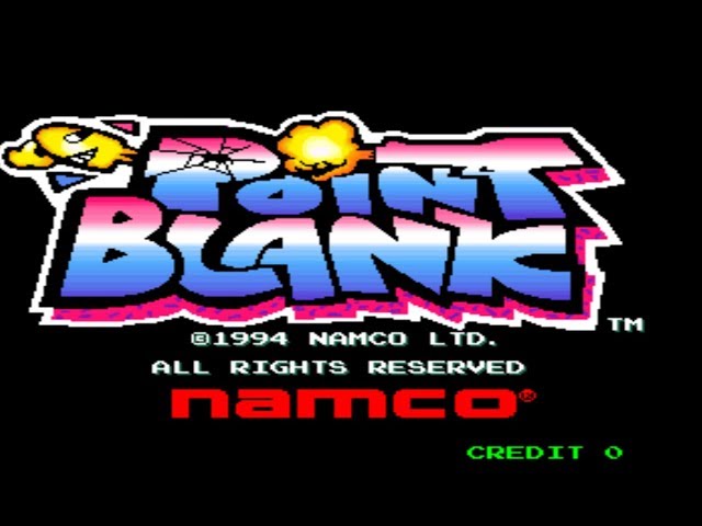 Point Blank - Classic Arcade Light Gun Game (Namco 1994) - YouTube