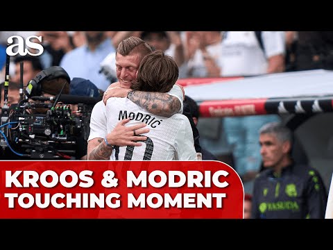 KROOS' touching gesture with MODRIC leaves REAL MADRID fans teary-eyed