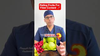 Gut Doctor RATES Fruits For FIBER Content (10 = BEST 🚀✅)