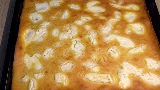 Tanka Međimurska zlevanka, jednostavn sočan i brz kolač