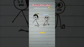 Parodi Dukun Abal Abal Salah Baca Mantra #shorts