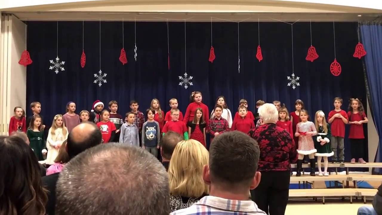 Gilmanton School 2016 Christmas Concert 2nd graders YouTube