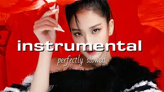 jisoo : flower instrumental (perfectly slowed)