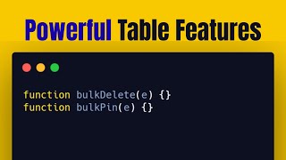 Advanced CRUD Web App with Google Sheets | Bulk & Sorting | Part 2