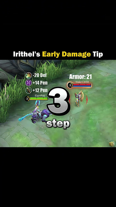 Irithel's Early Game Damage Tip