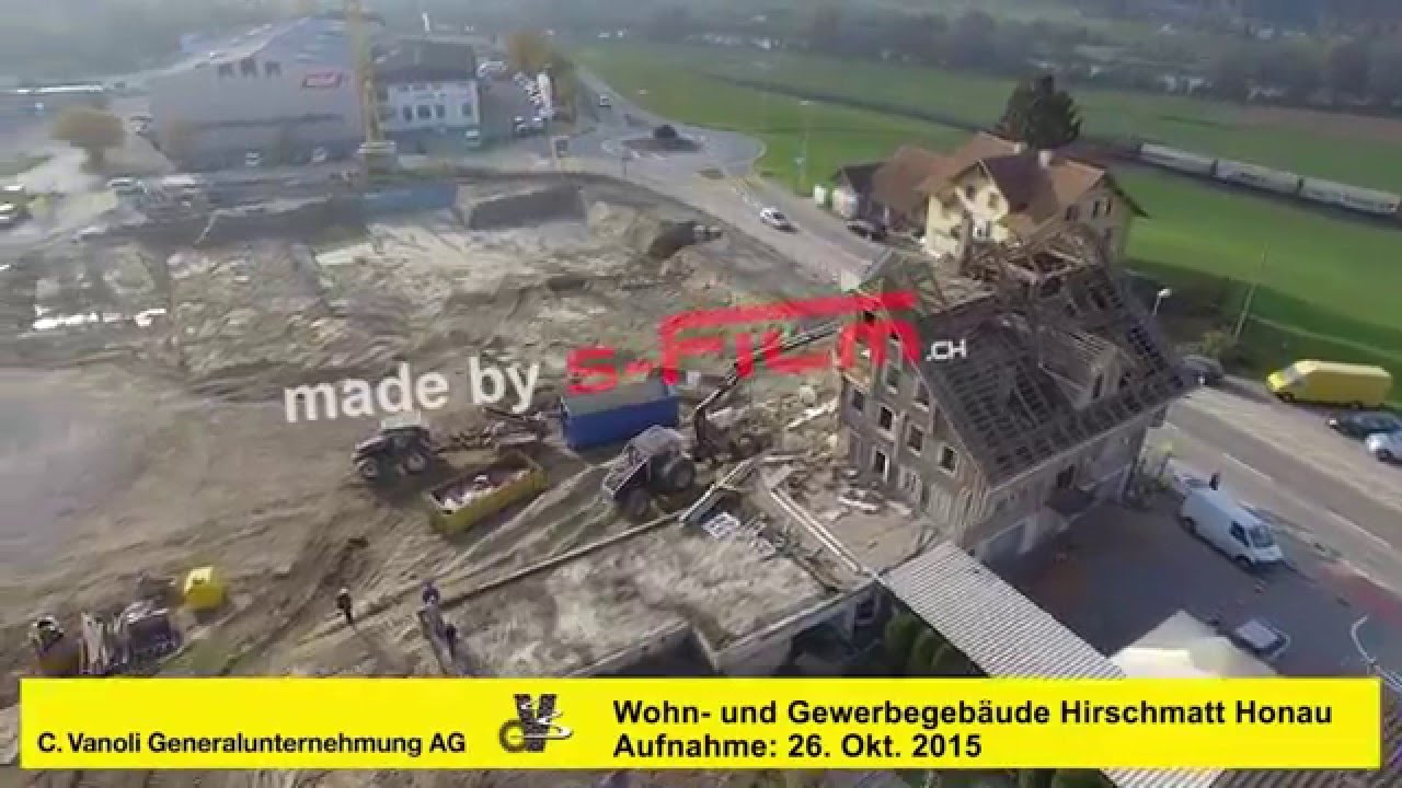 Abbruch des alten Hirschen Honau 2015 10 26