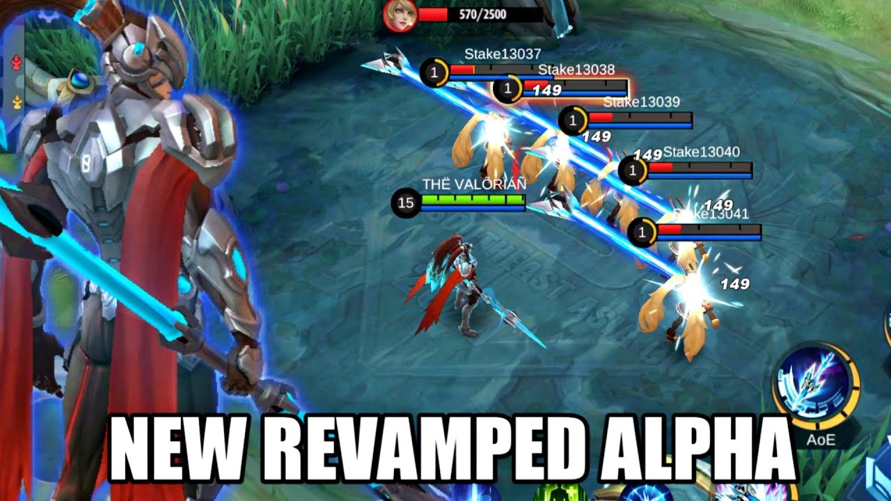 MOBILE LEGENDS REVAMPED ALPHA SHOP ANIMATION AND SKILLS! 