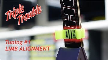 HOYT Recurve FORMULA X Limb Alignment [Tuning #1] with Steve Wijler