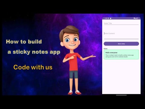 "How to Build a Sticky Notes App in Android Studio | Java & XML Tutorial"