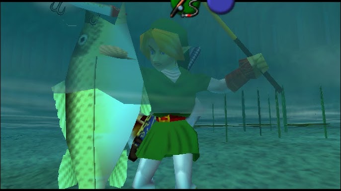 How To Get The Sinking Lure  Zelda Ocarina Of Time Shorts #32 