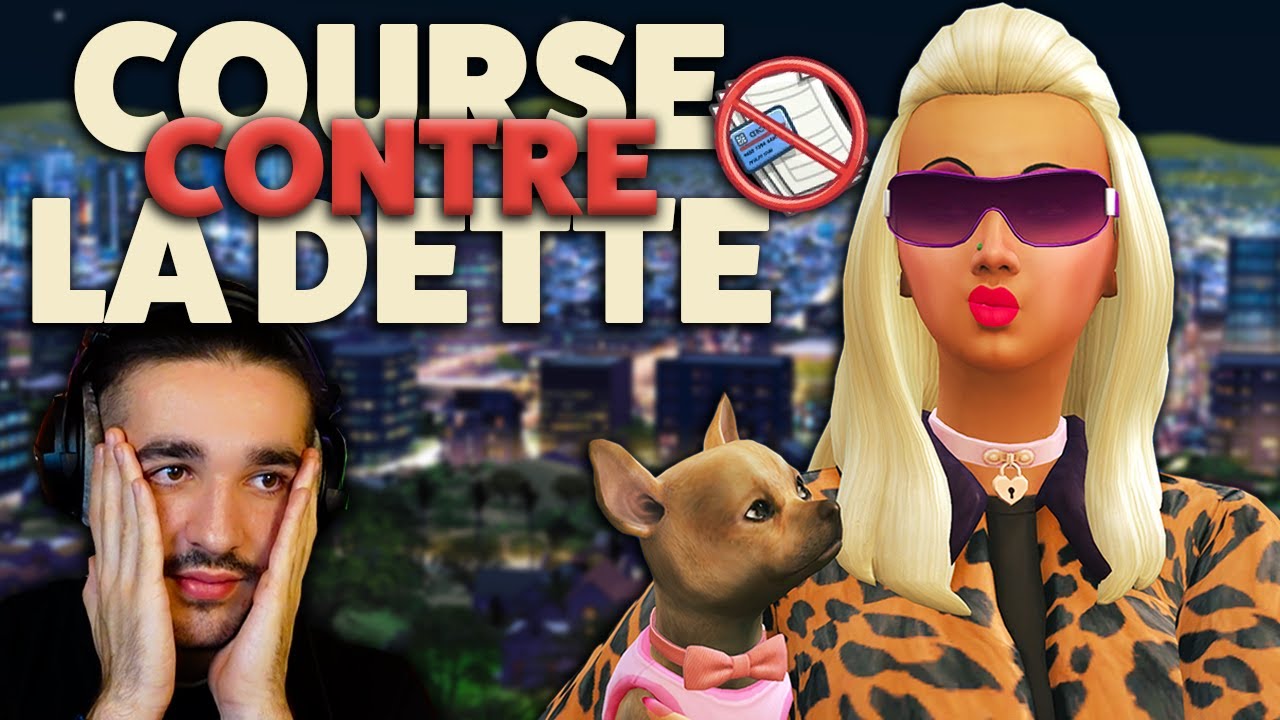 Cindy la cagole hérite d'une Villa.. Sans argent😬#1 (Challenge) | SIMS 4