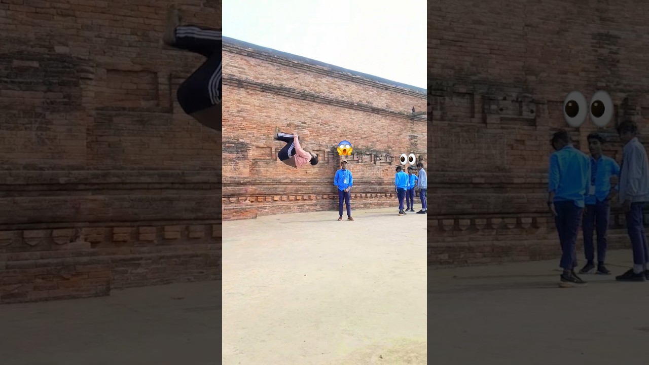 School Ke Bache ko 😍👀 Flip pasand 😱 Aaya #shorts #stunt #youtube #motivation #backflip #viralshorts