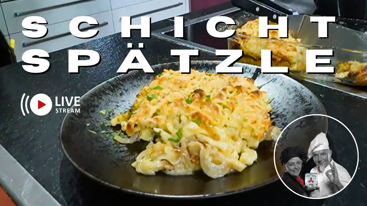 Käsespätzle 2.0 – Einfach & genial im Dampfgarer | Franz Stolz