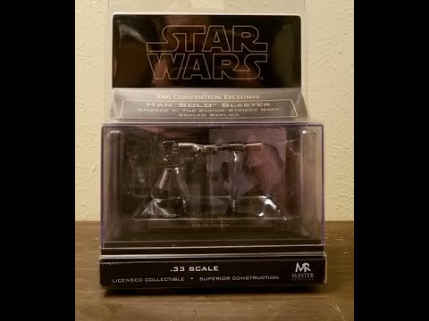 Hasbro STAR WARS スターウォーズ MASTER REPLICAS Star Wars Master Replicas 2006 Comic Con Exclusive Han Solo