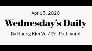 The Washington Post / LA Times Crossword 15/04/2026