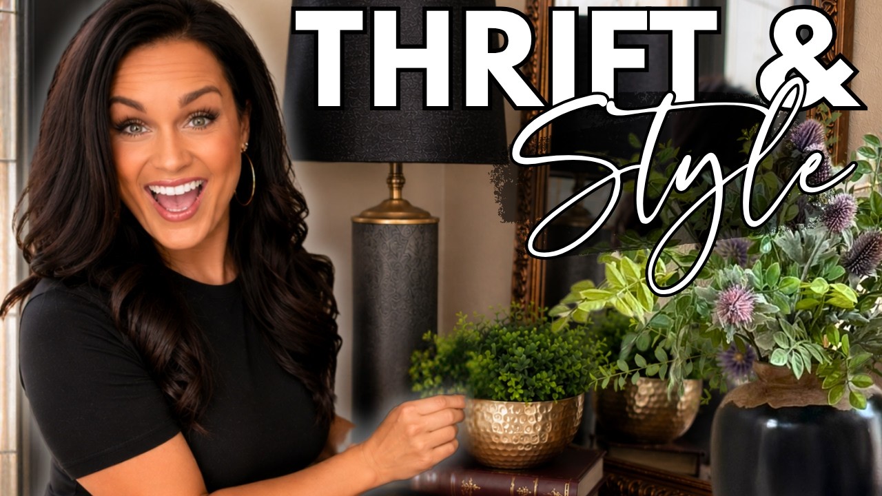 Thrift Store Finds: How I Achieved a High-End Look on a Budget!