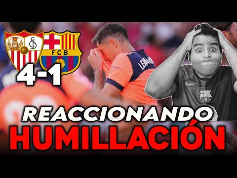 💥HISTORIC HUMILIATION - SEVILLA 4-1 BARCELONA REACTION - YEAR OF THE SIXTH? || BARCELONA FANS