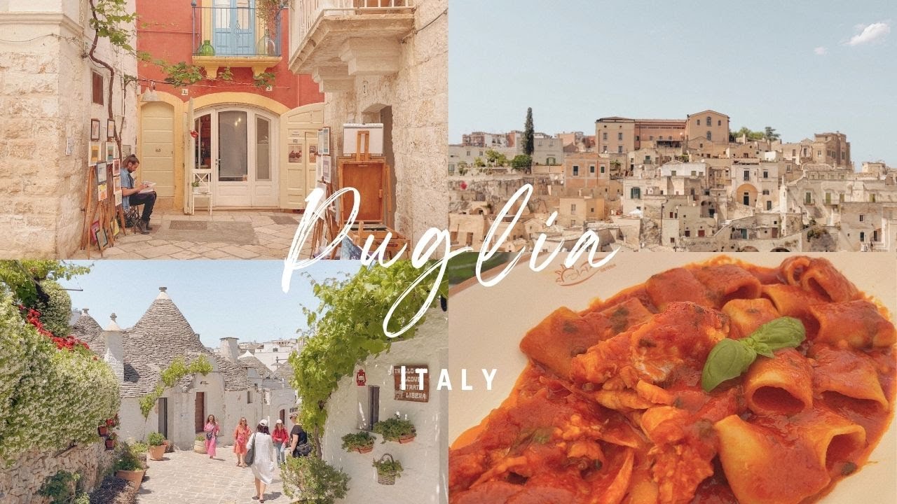 意大利南部 Puglia | 蘑菇村很可愛，但我更愛千年石窟古城馬泰拉Matera | 普利亞的白色美學 | Italy Travel Vlog