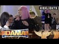 Vice ganda gets shocked when his dress unzipped  its showtime bidaman