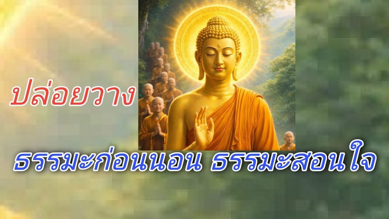 ปล่อยวาง ธรรมะก่อนนอน ธรรมะสอนใจ ธรรมะเตือนสติ ได้ข้อคิดดีมากๆฟังแล้วสุขใจคลายกังวลคลายเครียดได้ดี