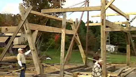 Three generations rebuild family barn