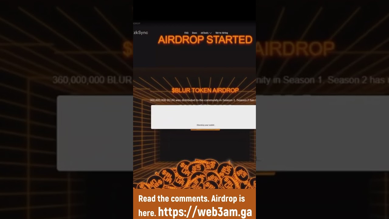 FREE AIRDROP - BLUR AIRDROP. FREE AIRDROP TODAY