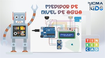 Cómo hacer un medidor de nivel de agua con ARDUINO | ICMAKIDS